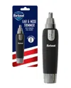 BARBASOL BARBASOL EAR AND NOSE TRIMMER WITH STAINLESS STEEL BLADES
