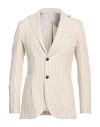 Barbati Man Blazer Beige Size 36 Cotton, Polyester
