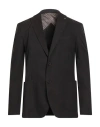 Barbati Man Blazer Dark Brown Size 40 Polyester, Viscose, Wool, Elastane
