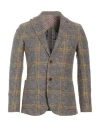 Barbati Man Blazer Grey Size 38 Polyester, Acrylic, Wool, Cotton