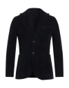 Barbati Man Blazer Midnight Blue Size 34 Cotton, Elastane