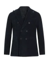 Barbati Man Blazer Midnight Blue Size 36 Cotton, Elastane