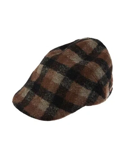 Barbati Man Hat Black Size M Acrylic, Polyester, Wool