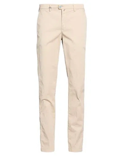 Barbati Man Pants Beige Size 28 Cotton, Elastane