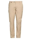 Barbati Man Pants Beige Size 28 Polyester, Viscose, Wool, Elastane