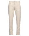 Barbati Man Pants Beige Size 30 Cotton, Polyamide
