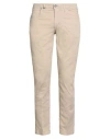 Barbati Man Pants Beige Size 34 Cotton, Elastane In Neutral