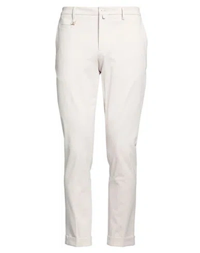 Barbati Man Pants Beige Size 36 Cotton, Polyamide, Elastane