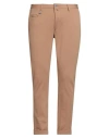 Barbati Man Pants Beige Size 36 Viscose, Polyamide, Elastane In Pink