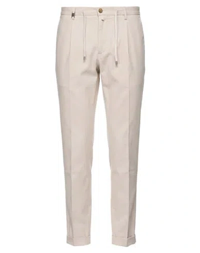 Barbati Man Pants Beige Size 38 Viscose, Polyamide, Elastane In Pink