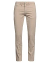 Barbati Man Pants Beige Size 40 Cotton, Elastane In Neutral