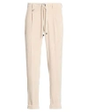 Barbati Man Pants Beige Size 44 Polyester, Polyamide, Elastane In Neutral