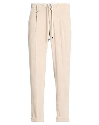Barbati Man Pants Beige Size 44 Polyester, Polyamide, Elastane In Neutral