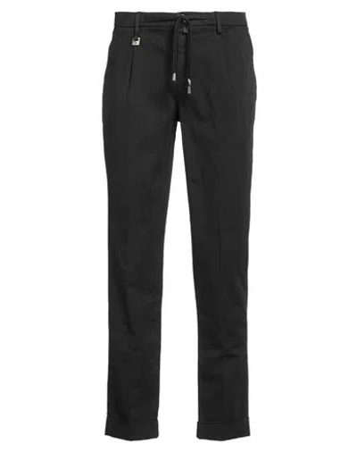 Barbati Man Pants Black Size 28 Cotton, Elastane