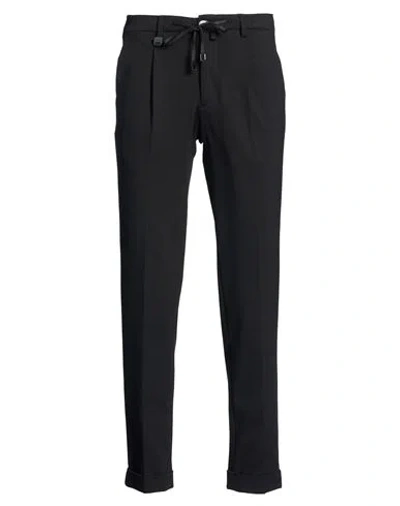 Barbati Man Pants Black Size 28 Viscose, Polyamide, Elastane