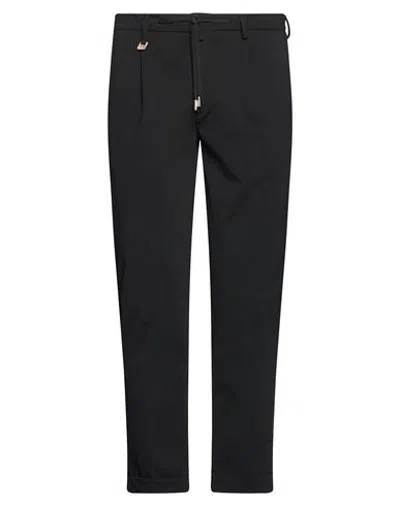Barbati Man Pants Black Size 34 Cotton, Polyamide, Elastane In Multi