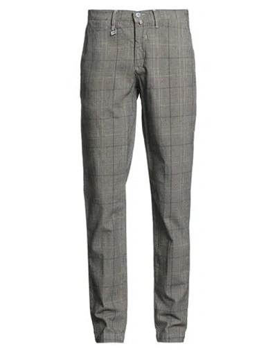 Barbati Man Pants Black Size 34 Cotton, Polyester, Elastane