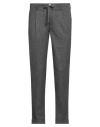 Barbati Man Pants Black Size 34 Polyester, Viscose, Elastane