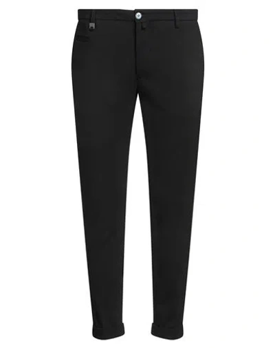 Barbati Man Pants Black Size 40 Viscose, Polyamide, Elastane