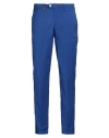 Barbati Man Pants Blue Size 28 Polyester, Viscose, Wool, Elastane