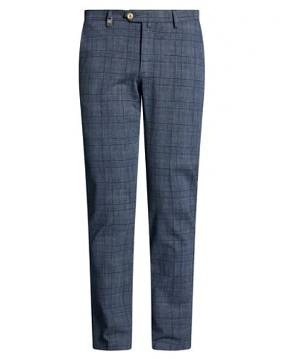Barbati Man Pants Blue Size 34 Viscose, Polyamide, Elastane