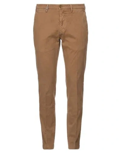 Barbati Man Pants Brown Size 30 Cotton, Elastane