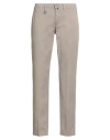 Barbati Man Pants Grey Size 30 Cotton, Elastane In Neutral