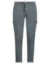 Barbati Man Pants Grey Size 36 Cotton, Elastane