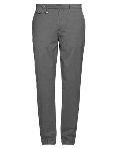 Barbati Man Pants Grey Size 38 Viscose, Pes, Elastane