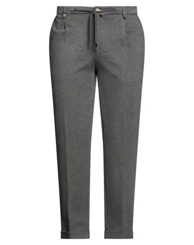 Barbati Man Pants Grey Size 38 Viscose, Polyamide, Elastane In Black