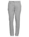 Barbati Man Pants Grey Size 40 Polyester, Viscose, Wool In Grey
