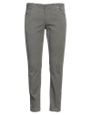 Barbati Man Pants Lead Size 38 Cotton, Elastane In Grey