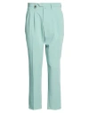 Barbati Man Pants Light Green Size 30 Polyester, Viscose, Elastane