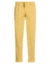 Barbati Man Pants Marigold Size 28 Cotton, Elastane In Yellow