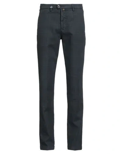 Barbati Man Pants Midnight Blue Size 30 Cotton, Elastane