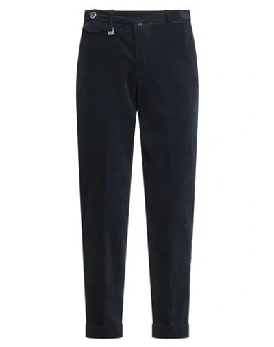 Barbati Man Pants Midnight Blue Size 30 Cotton, Elastane