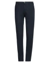 Barbati Man Pants Midnight Blue Size 28 Polyester, Viscose, Wool, Elastane In Blue
