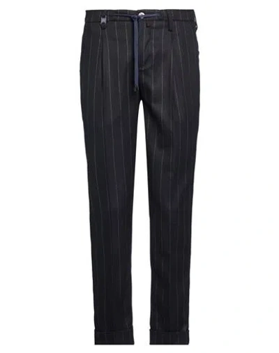 Barbati Man Pants Midnight Blue Size 30 Polyester, Viscose, Elastane
