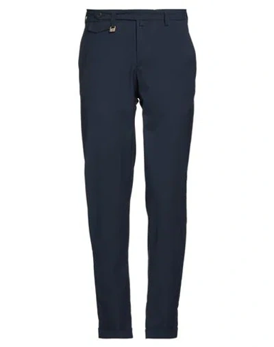 Barbati Man Pants Midnight Blue Size 30 Viscose, Pes, Elastane