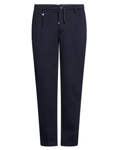 Barbati Man Pants Midnight Blue Size 30 Viscose, Polyamide, Elastane