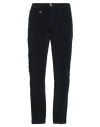 Barbati Man Pants Midnight Blue Size 34 Cotton, Elastane In Black