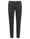 Barbati Man Pants Midnight Blue Size 42 Cotton, Elastane