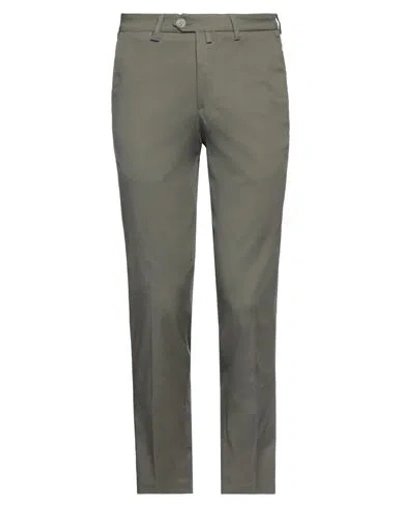 BARBATI BARBATI MAN PANTS MILITARY GREEN SIZE 28 COTTON, ELASTANE