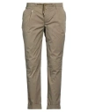Barbati Man Pants Military Green Size 38 Cotton, Polyamide, Elastane