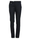 Barbati Man Pants Navy Size 40 Polyester, Viscose, Wool