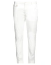 Barbati Man Pants Off White Size 38 Cotton, Polyester, Elastane In Off White