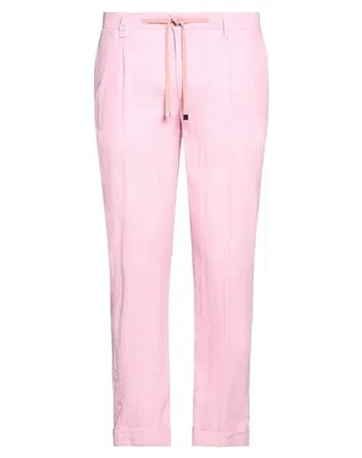 Barbati Man Pants Pink Size 28 Linen, Viscose
