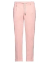 Barbati Man Pants Pink Size 36 Cotton, Polyamide, Elastane In Pink