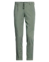 Barbati Man Pants Sage Green Size 28 Cotton, Elastane
