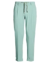 Barbati Man Pants Sage Green Size 28 Polyester, Viscose, Elastane In Sage Green